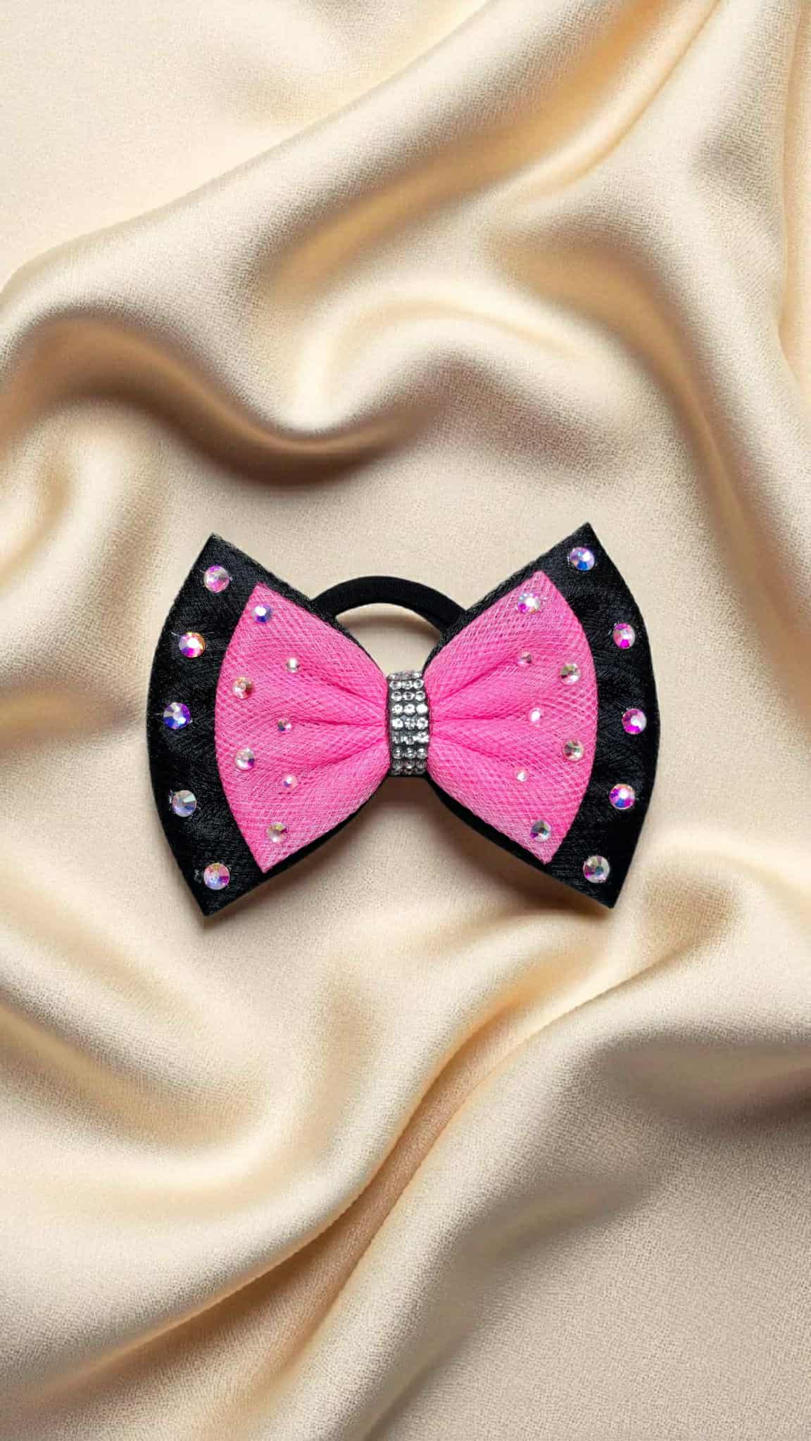 Black with Neon Pink