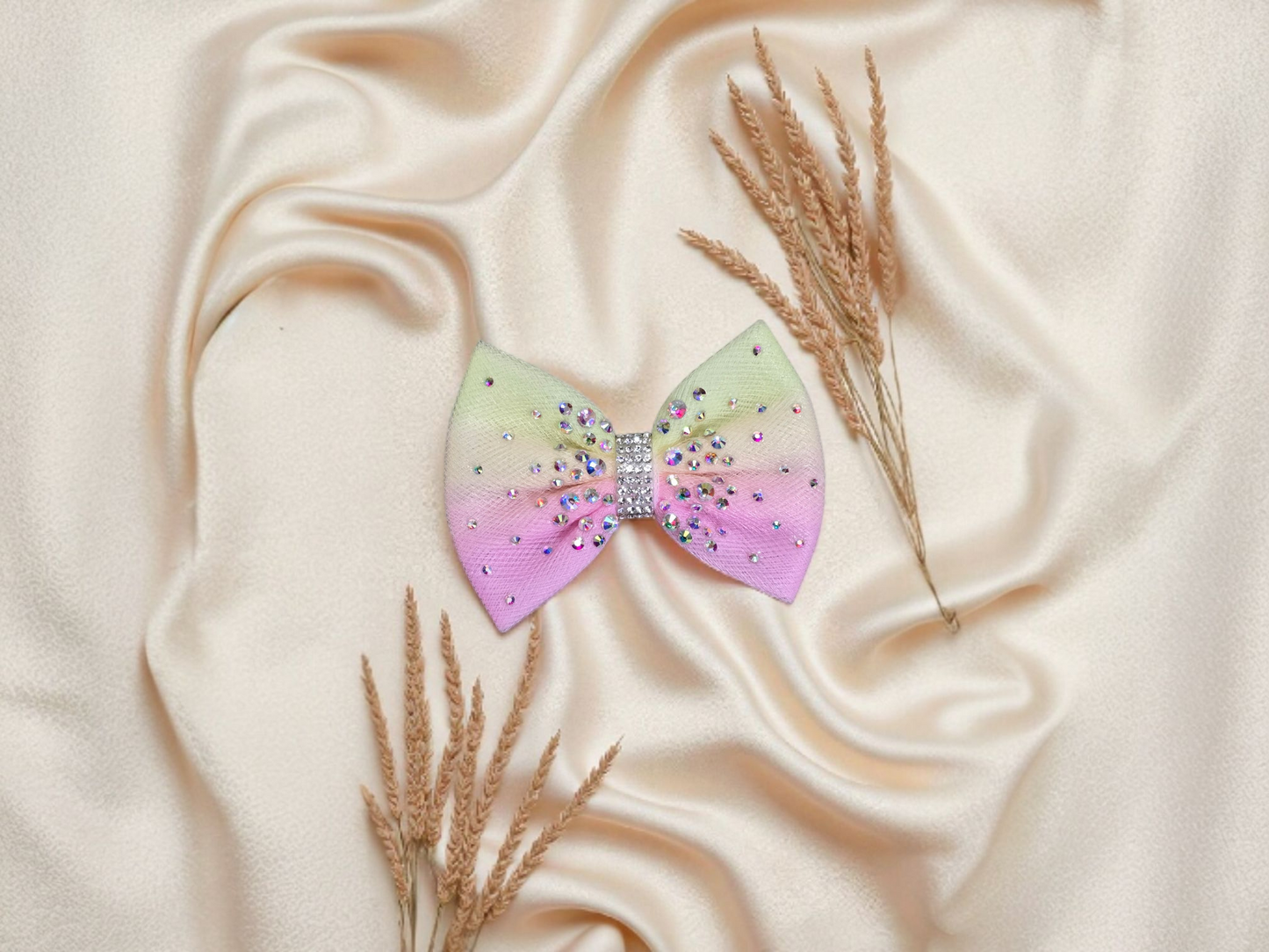 Pale Yellow / Pink Ombre