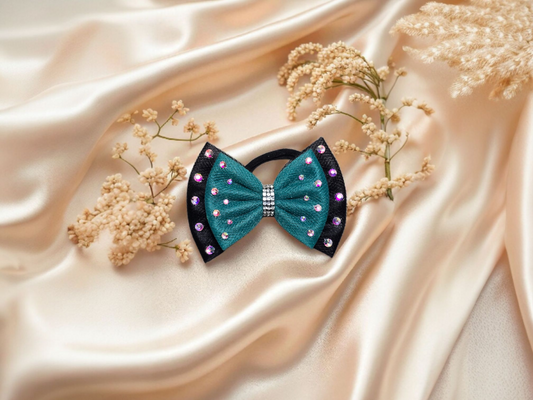 Black with Forest Green