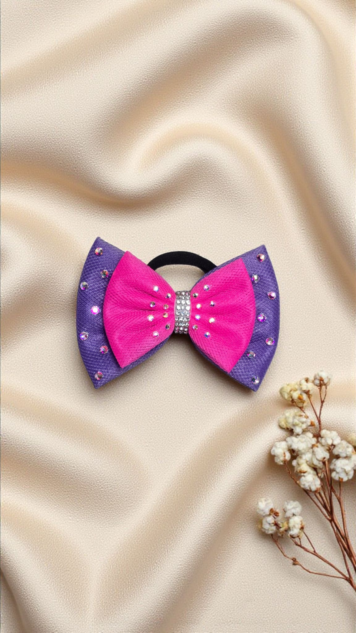 Purple with Hot Pink