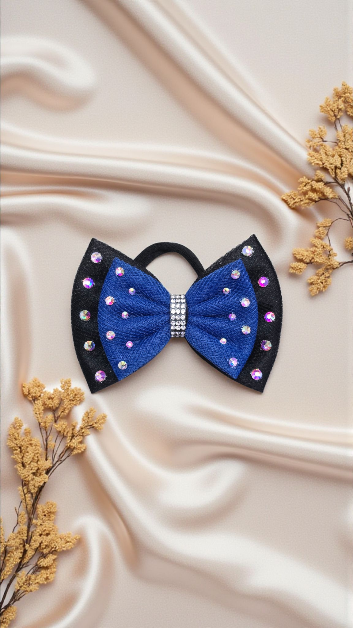 Black and Royal Blue