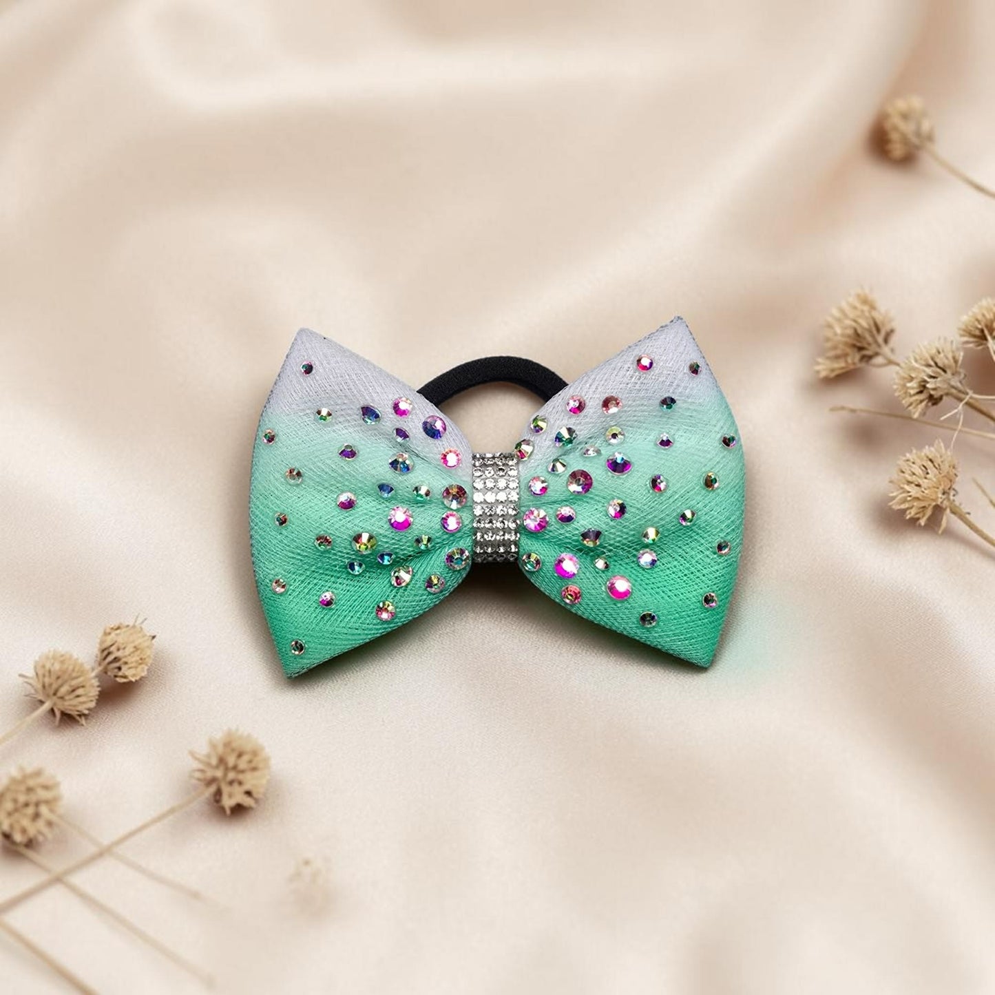 White / Green Mint Ombre