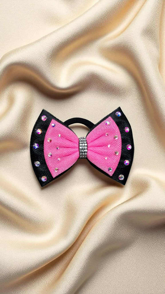 Black with Neon Pink