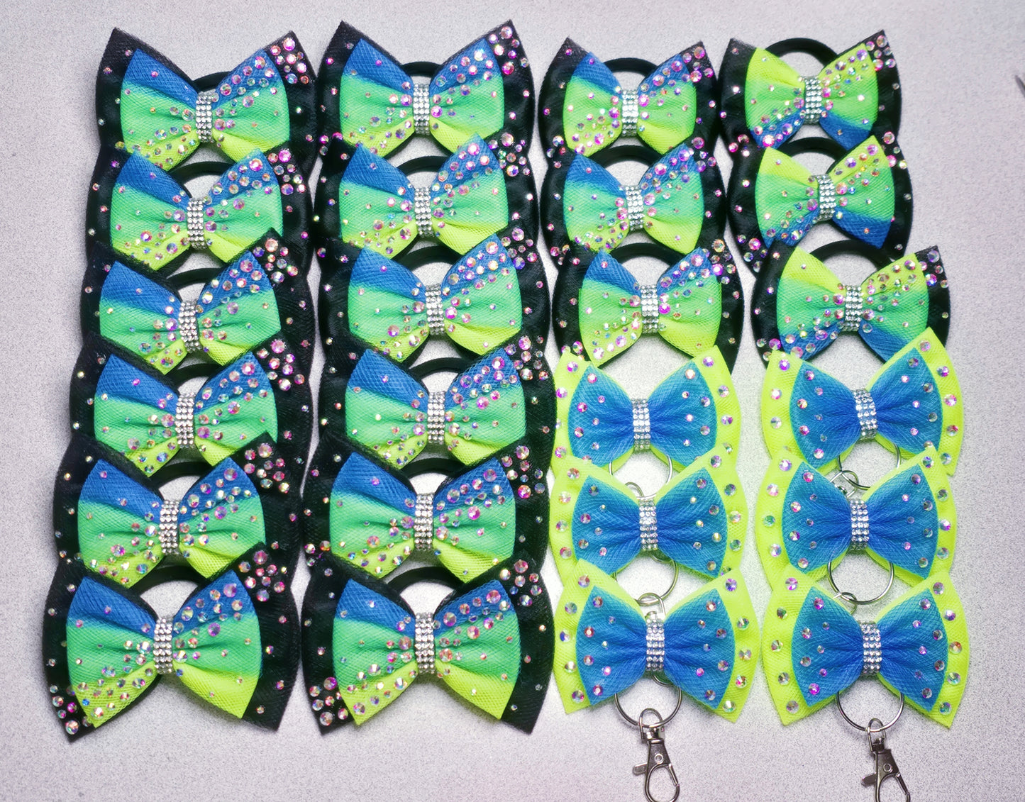 Neon Team Bows