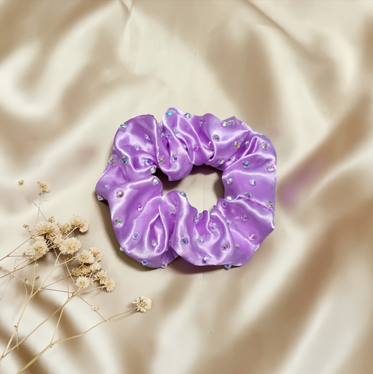 Viola Satin Scrunchie