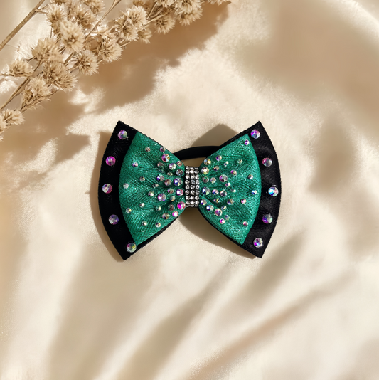 Black and Green Sparkle
