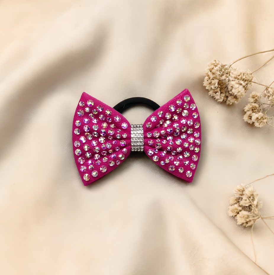 Dark Pink Full Rhinestones