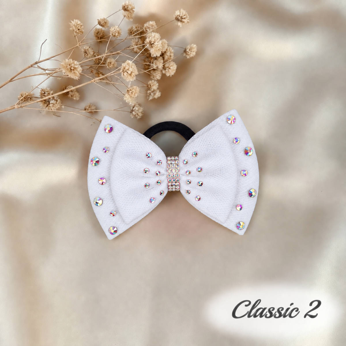 White on White Bow