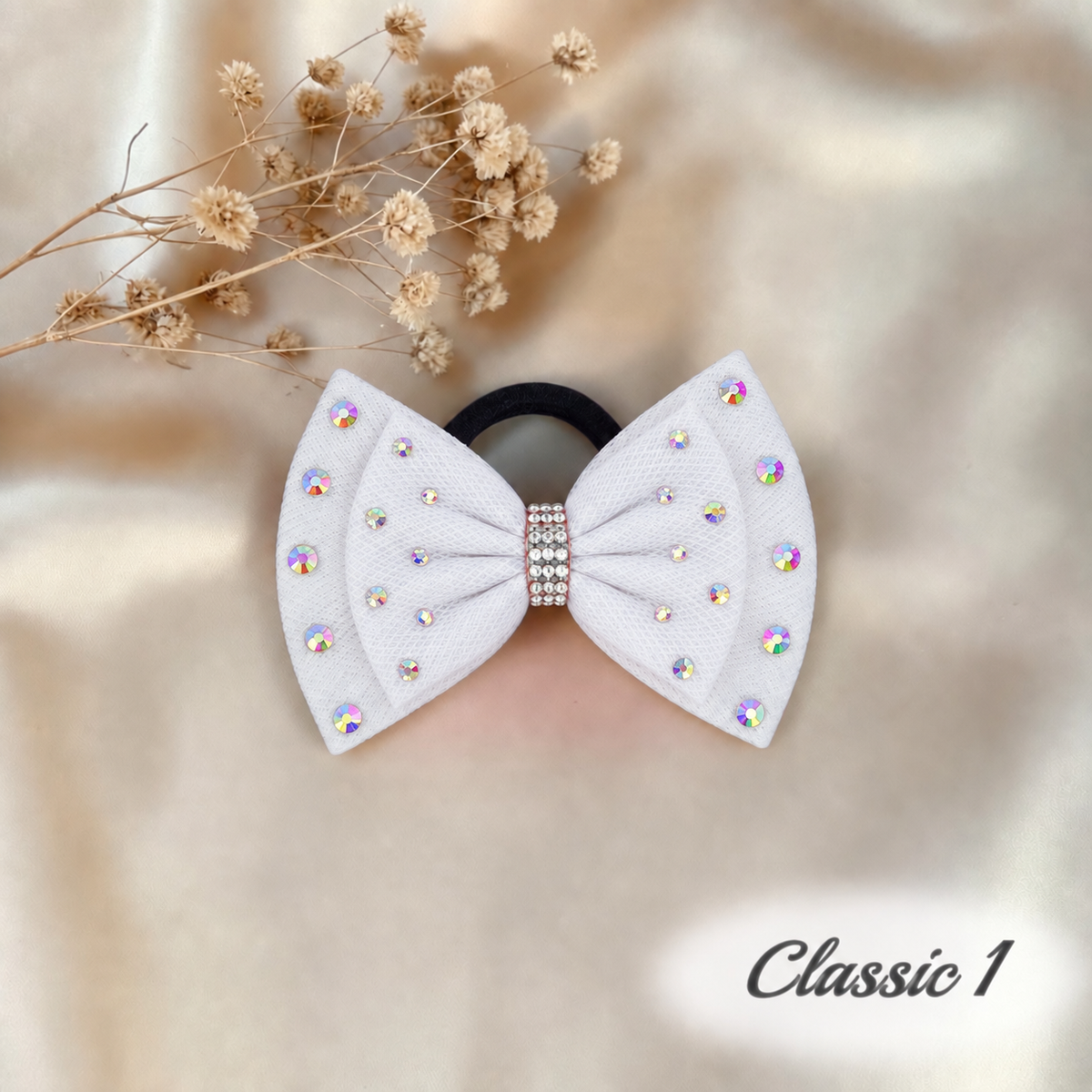 White on White Bow