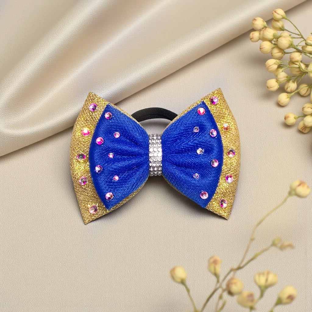 Glitter Gold and Royal Blue