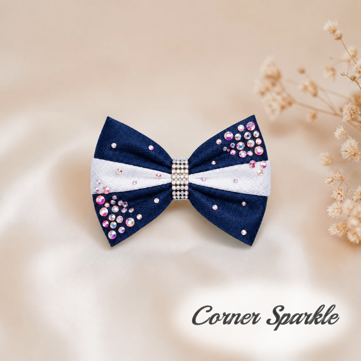 Navy With White Sash