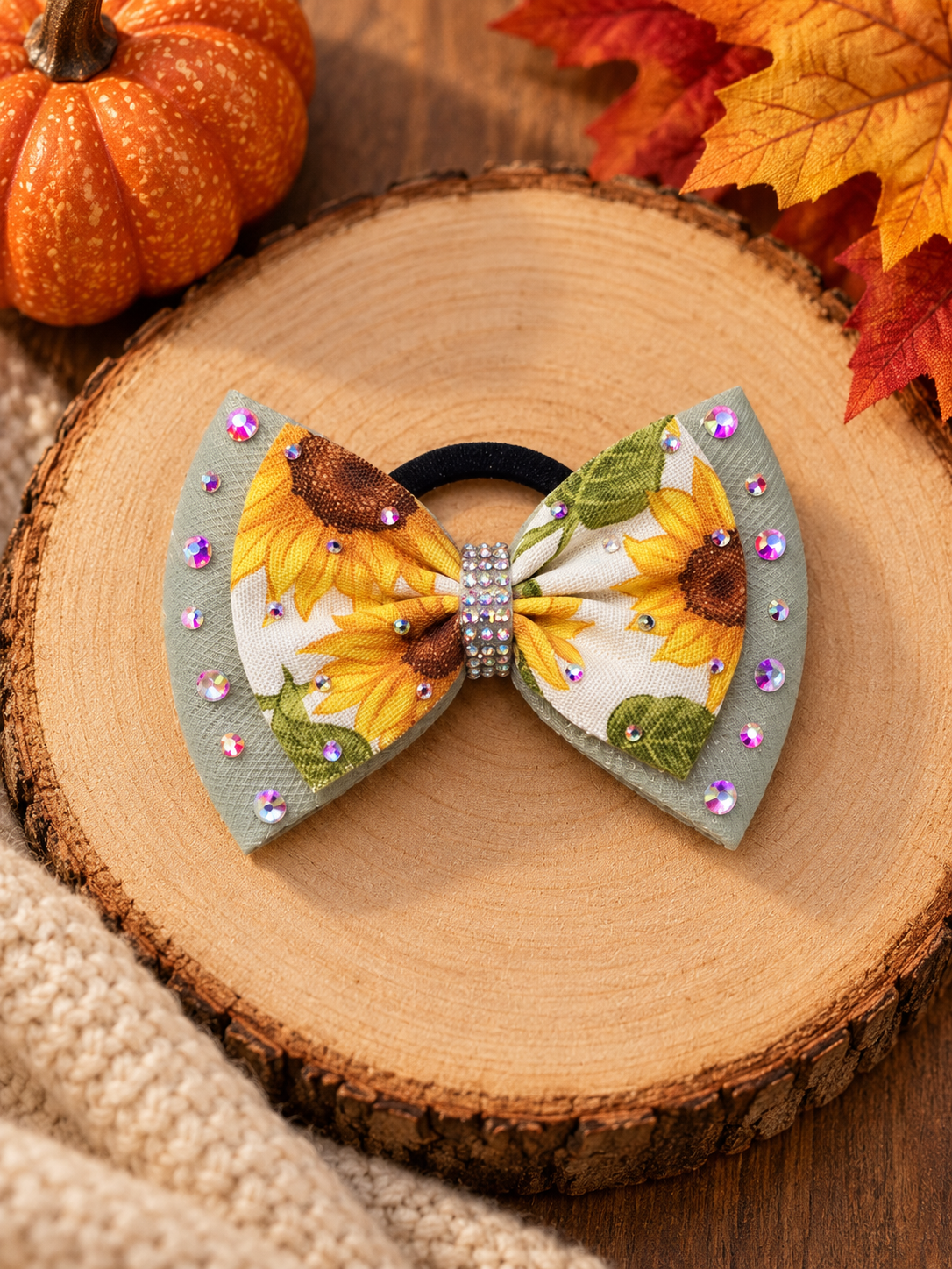 Sunflower Sage Bow